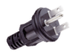 Nema P Black Plug Photo Image . . . - Webber Electronics