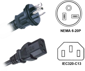 Nema P Plug To Iec C Photo Image And Line Art . . . . . . - Webber Electronics